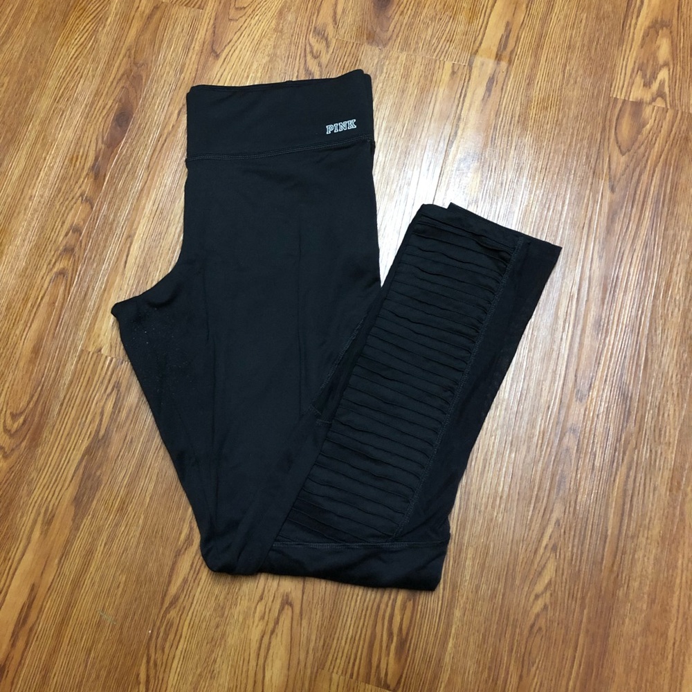 PINK ruched ultimate leggings